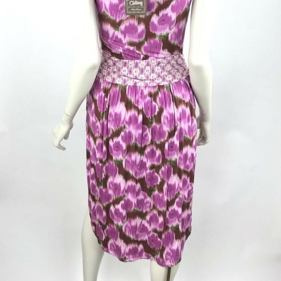 Matilda Jane Dress Purple Floral Stretch NWT - Picture 5 of 8